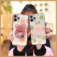 thumbnail image 2 of Lulumi-Phone Case For iphone 11 Pro Max, Glitter protective Waterproof glisten Dirt-resistant Durable Back Cover drift sand Silicone Kickstand Simplicity Anti-dust Soft Case Rotatable stand, 2 of 9