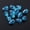 104# Lake Blue, variant on U8MO 50pcs 7x5mm Small Teardrop Faceted Crystal Glass Losse Beads Bulk Wholesale Lot-178# Opaque Deep Blue