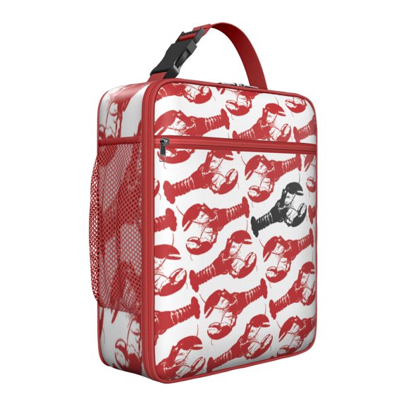 Ocean-Themed Shark Lunch Bag for Teenagers and Adults, Premium Insulated Reusable Lunch Box with Leakproof Design, Soft Compact Lunch Bag for School, Office or Work