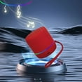 thumbnail image 2 of CASAFUN Mini & Portable Colorful LED Macaron Bluetooth Speaker with 3W Sound IPX3 Waterproof Bluetooth 5.2 for Indoor&Outdoor Use, 2 of 9