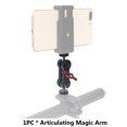 thumbnail image 4 of 1/4 Inch Double Ballheads Monitor Mount Mini 360 Degree Articulating Magic Arm, 4 of 10