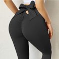 thumbnail image 5 of Utoimkio High Waisted Yoga Leggings for Women Summer Tummy Control Workout Athletic Running Yoga Pants for Women, 5 of 6