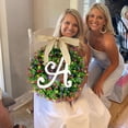 thumbnail image 1 of 1PC Unique Last Name Year Round Front Door Wreath With Bow Welcome Mini for Cabinets Small Grapevine Wreath Christmas for Outdoors Lit Wreath Lighted Wreaths for Outdoors Battery Operated, 1 of 3