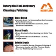 thumbnail image 4 of Juego de cepillos Merryland Bristle Brush Mini Nylon para Dremel, paquete de 72, 4 of 5