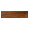 thumbnail image 6 of Kate and Laurel Holt Modern Floating Wood Wall Shelf, 30 x 8, Walnut Brown, Chic Rectangular Floating Wood Console for Wall, 6 of 8