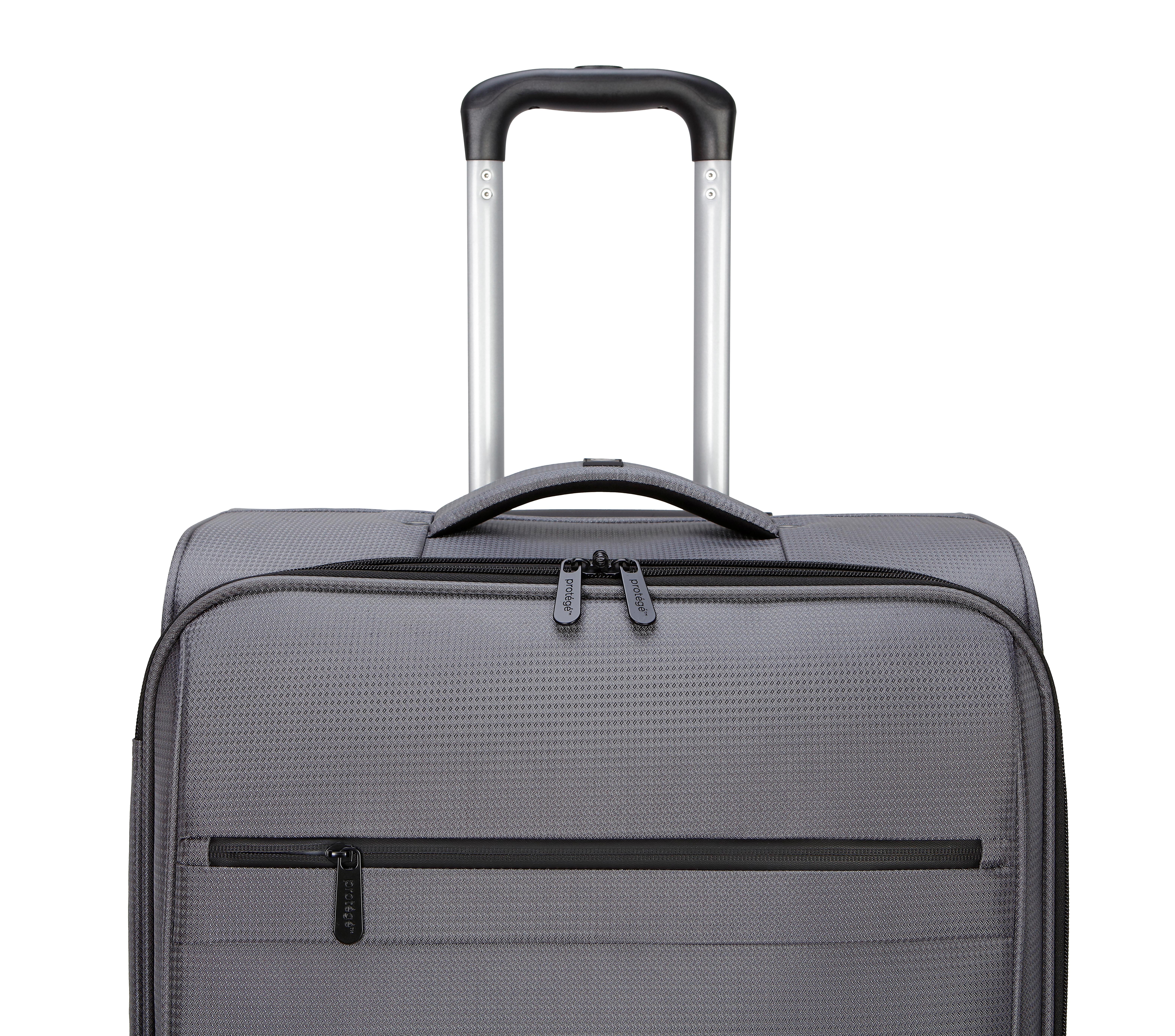 Protege Gravity Free 20" Softside Carry-On Luggage, Gray photo 7