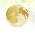 thumbnail image 2 of 1 calcomanía de pared con forma de luna brillante., 2 of 3