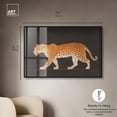 thumbnail image 5 of Golden Leopard Shadowbox Print Maximalist Wall Decor by Art Remedy, Black Frame, 54 x 36, 5 of 7