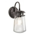 thumbnail image 2 of Kichler Lyndon 15" High Seedy Glass Outdoor Wall Light, 2 of 2