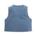 thumbnail image 5 of WUXIAN Toddler Baby Boys Sleeveless Retro Cowboy With Bandanas For Tops Holiday Party Coat Cute Streetwear, 5 of 6