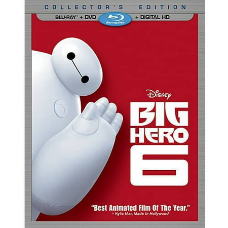 Big Hero 6 (Collector's Edition) (Blu-ray + DVD + Digital (Idle Heroes Best Heroes 2019)