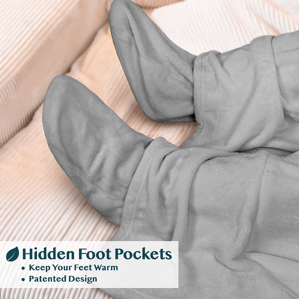 Snuggie with foot pocket hotsell