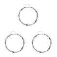 thumbnail image 4 of Guardoinrt Collier Déclaration Perles pour Femmes Filles Mode et Polyvalent Ajout Violet 3Set, 4 of 6