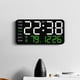 thumbnail image 1 of Reloj electrónico para muebles de oficina en casa, reloj despertador digital multifuncional, reloj LED con pantalla de fecha y temperatura, reloj digital, 1 of 6