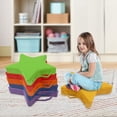 thumbnail image 6 of 6Pcs Stars Floor Cushions for Classroom Soft Colored Seating Cushions Kids Cushions 15*15*2.95in, 6 of 24