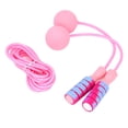 thumbnail image 2 of Cuerda para saltar de doble propósito, rodamiento de carga, cuerda para saltar de doble rodamiento para bajar de peso, Fitness, color rosa, 2 of 15