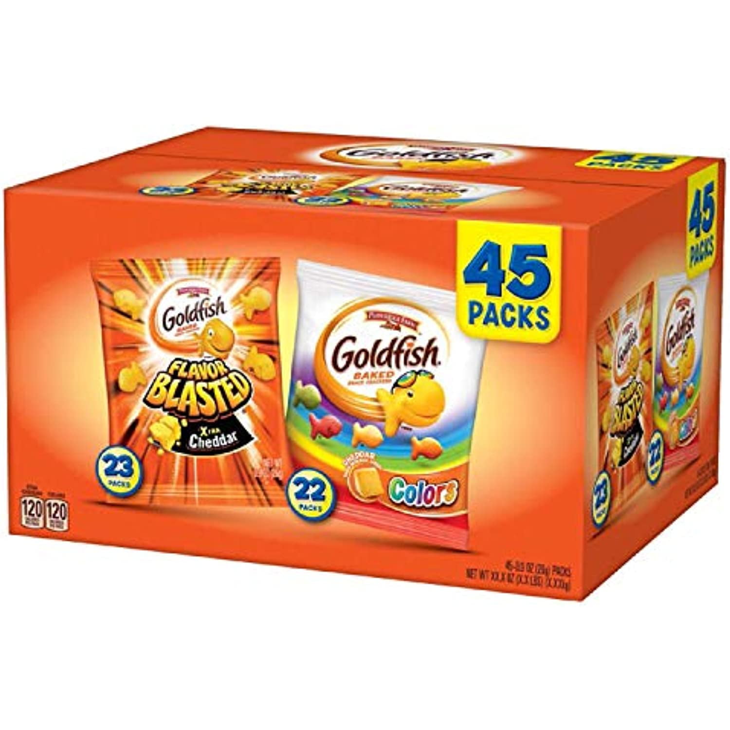 Pepperidge Farm Goldfish Variety Pack, 45 Ounce