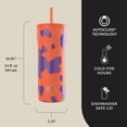 thumbnail image 3 of Contigo Streeterville 2.0 Vaso de acero inoxidable aislado al vacío con pajita, tecnología de cierre automático, tapa y pajita de fácil limpieza, bebida a prueba de fugas, mantiene las bebidas frías d, 3 of 8