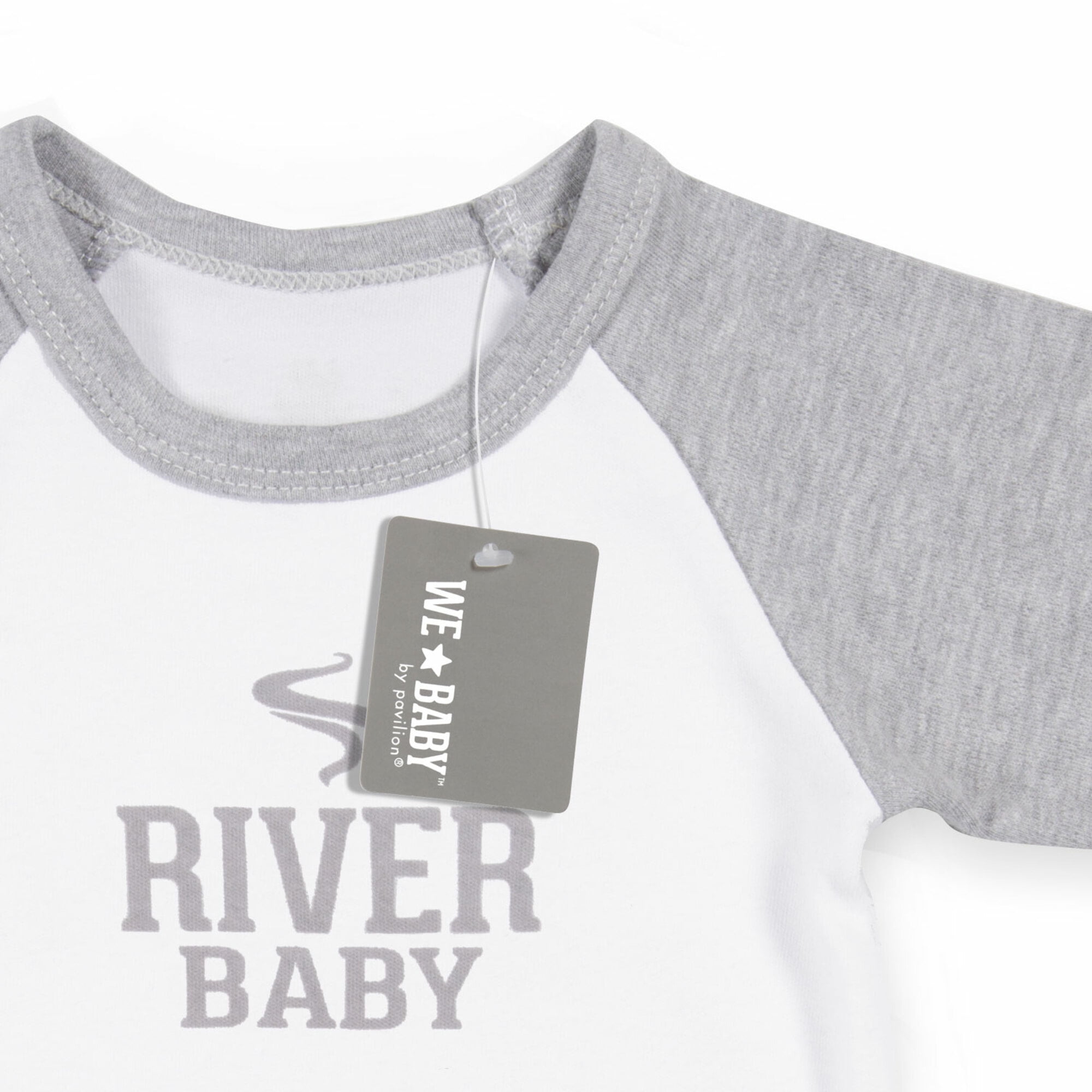 River Baby - 12-24 Months 3/4 Length Bodysuit