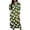 Green, variant on SELONE Nightgowns Long Sleeve for Women Plus Size Crew Neck Maxi Sleep Shirt Ghost Bats Nighties Halloween Dress