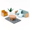 thumbnail image 3 of Juego de juguetes de madera con forma de pera, 35 piezas, de Dollhouse Furniture, 3 of 6