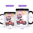 thumbnail image 4 of Vintage Patriotic English Springer Spaniel 4th of July Independence Day Heat Color Changing Mug Springers Dog Lover Gifts Magic Coffee Mug - 01006, 4 of 4