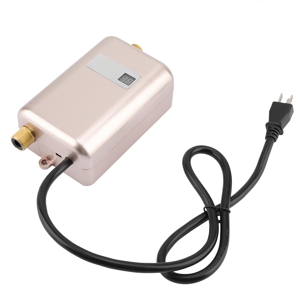 Fyydes 3000W 110 Volts Tankless Water Heater for Bathroom, 20 x 10.5cm Capacity
