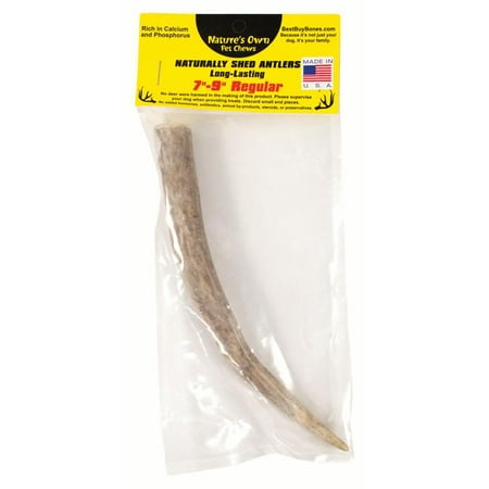 NATURE' S OWN NATURALLY SHED DEER ANTLER DOG CHEW (Best Deer Antler Product)