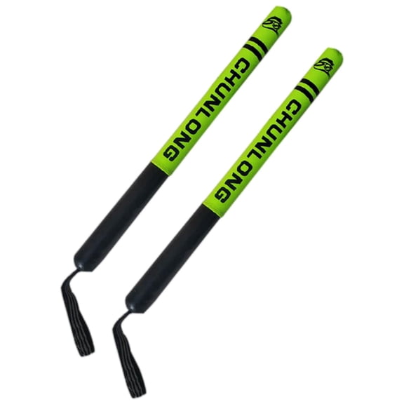 2 palos de entrenamiento de precisión para boxeo, manoplas de boxeo, almohadillas de enfoque y palos de contacto. Verde