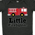 thumbnail image 4 of Inktastic Little Firefighter Fire Engine Boys or Girls Baby Bodysuit, 4 of 5