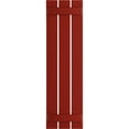 thumbnail image 5 of Ekena Millwork 17 1/8"W x 38"H True Fit PVC Three Board Spaced Board-n-Batten Shutters, Fire Red (Per Pair - Hardware Not Included), 5 of 8