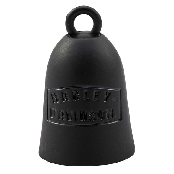 Harley-Davidson Motorcycle H-D Blackout Sign Ride Bell - Black On Black, Harley Davidson