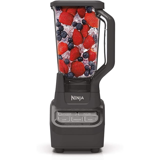 Ninja Licuadora Profesional | BL710WM|Sistema de Cocina Tritura Hielo Fruta Congelada |1000W | Renewed Ninja BL710WM