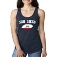 thumbnail image 1 of NIB - Women's Racerback Tank Top, up to Women Size 2XL - San Diego, 1 of 5