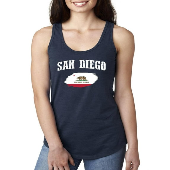 NIB - Women's Racerback Tank Top, up to Women Size 2XL - San Diego