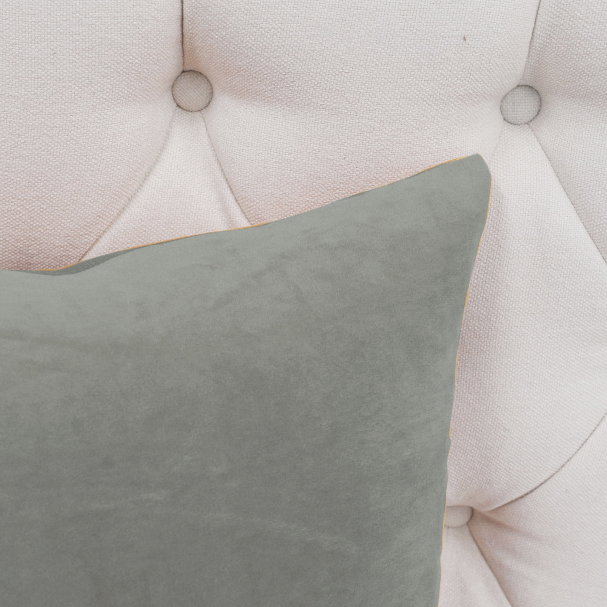 Home Soft Things Decorative Throw Pillow Covers, Soft Velvety Modern Double-Sided Designs, Pillow Inserts Not Included, Set of 4, 20x20 inch, Lilac Grey