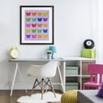 thumbnail image 3 of Stupell Industries Contemporary Colorful Butterflies on Lilac Black Framed Print Under Glass, 17 x 21, by LISH Creative, 3 of 8