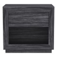 thumbnail image 1 of Soren Contemporary 26" Nightstand in Charcoal Gray (1-Drawer), 1 of 8