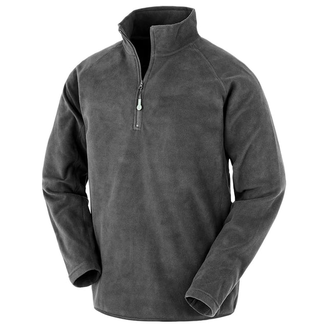Result Genuine Recycled Mens Micro Zip Neck Fleece