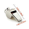 thumbnail image 4 of Whistles for Adults, Metal Whistle - Loetky Whistle, Stainless Steel Sports Whistle with Lanyard, Loud Crisp Sound Whistles Great for Coaches, Referees, and Officials, 4 of 6