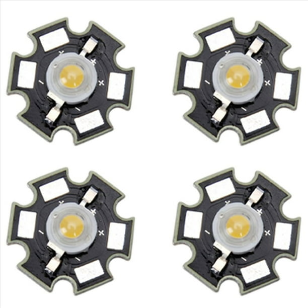 4X 3W LED Bombilla de Luz de Alta Potencia de Estrella ()