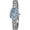 Light Blue, variant on Small Silver Watches for Women Dainty Vintage Snake Bracelet Watch Easy to Read Fashion Analog Quartz Stainless Steel Waterproof Luxury Ladies Dress Watch Gifts (White)