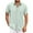 Light Green -DL38, variant on ADSSDQ Mens Shirt Casual Cuban Short Sleeve Button Down Cotton Summer Beach Solid Color Shirts with Pocket Army Green 4XL