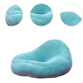 thumbnail image 2 of Ergonomic Seat Cushion For Tailbone Support, Large Donut Pillow For Office And Home Use, Pink,Blue, 2 of 7