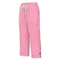 thumbnail image 4 of Zysthvn Cropped Womens Capris for Summer Casual Straight Leg Striped Pants for Women Loose Button with Pockets Drawstring, 4 of 5