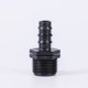 thumbnail image 5 of Juego de 10 adaptadores/racores macho con púas Ø16mmx1/2'' para tubo de goteo rosca externa (para tubo de Ø16mm) - conector para sistema de riego/riego, 5 of 5