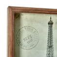 thumbnail image 3 of Crystal Art Gallery Paris Eiffel Tower Vintage Picture Frame, 12" x 16", Rustic Wood Frame Wall Decor, Antique Travel Photography Frame for Living Room, Bedroom, Office Wall Display, 3 of 6