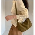 thumbnail image 4 of Zhengup Retro Crossbody Suede Bags Small Shoulder Bag Women Stylish Square Purse Fall Winter, 4 of 7