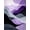 Purple, Pattern 3, variant on ODIKA 4'x6' Machine Washable Non-Slip Area Rug, Abstract Interlocking Waves With Dynamic Angular Motifs High Traffic Rug, Purple, 269888