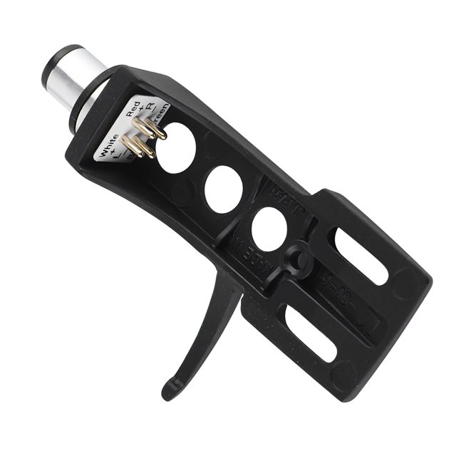 Universal Tocadiscos Phono Headshell Mount Sonido Más Rico Para Varios Phono Negro